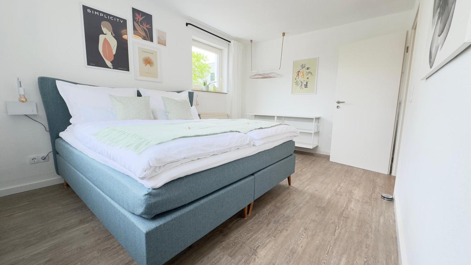 Fewo Am Park - 4P, Boxspringbett, Balkon, Smarttv, Gesundbrunnen, Familienfreundlich Halle  외부 사진