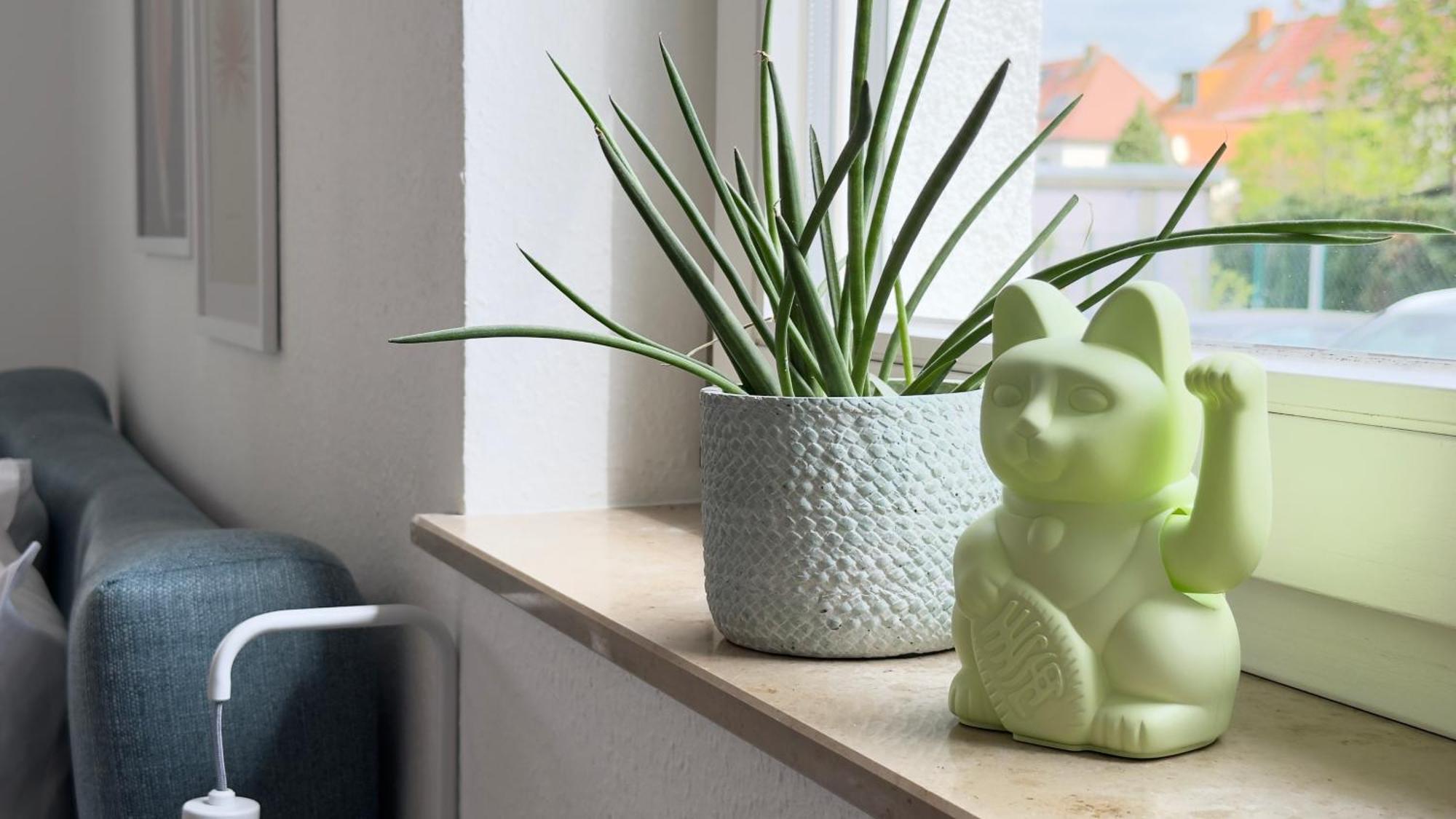 Fewo Am Park - 4P, Boxspringbett, Balkon, Smarttv, Gesundbrunnen, Familienfreundlich Halle  외부 사진